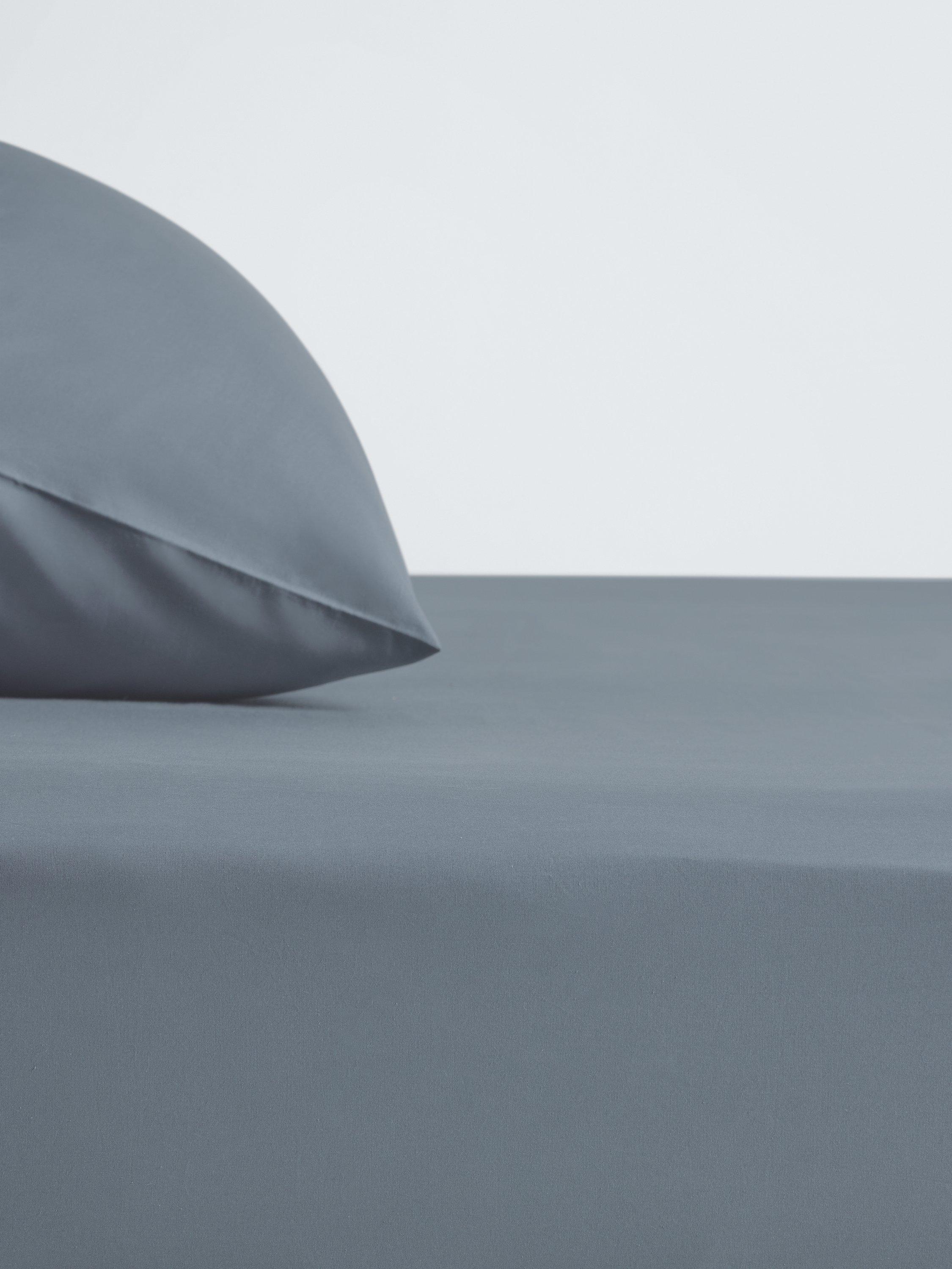 John Lewis fitted sheet 400 thread count organic cotton double (British brand)