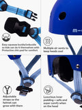 Casque de sécurité pour enfants Micro Scooters bleu, version Royaume-Uni