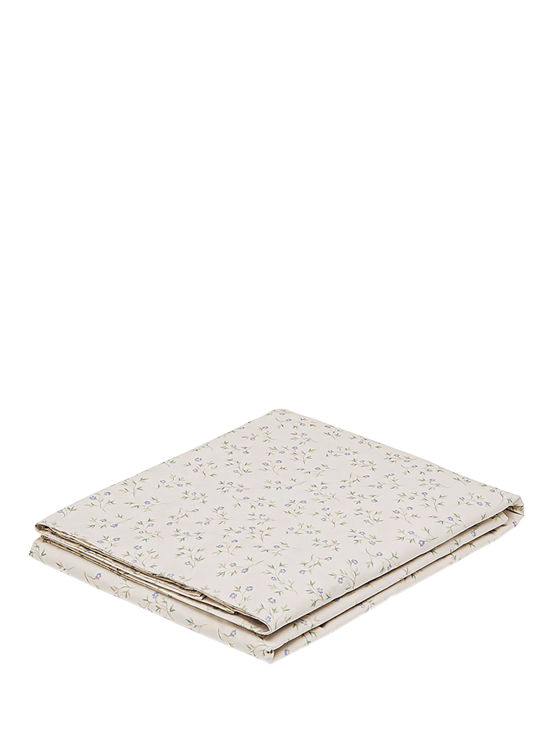 Piglet in Bed Spring Sprig flat sheet King - British product