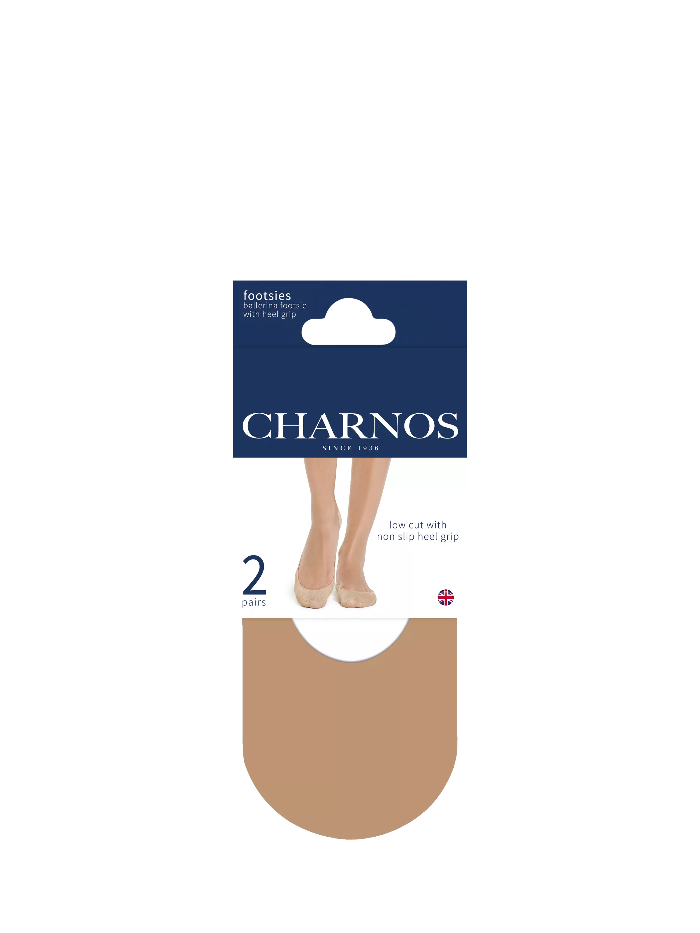 Charnos Ballerina Shoe Liners Pack of 2