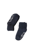 Polarn O. Pyret kids anti-slip socks pack of 2 blue, imported from the UK
