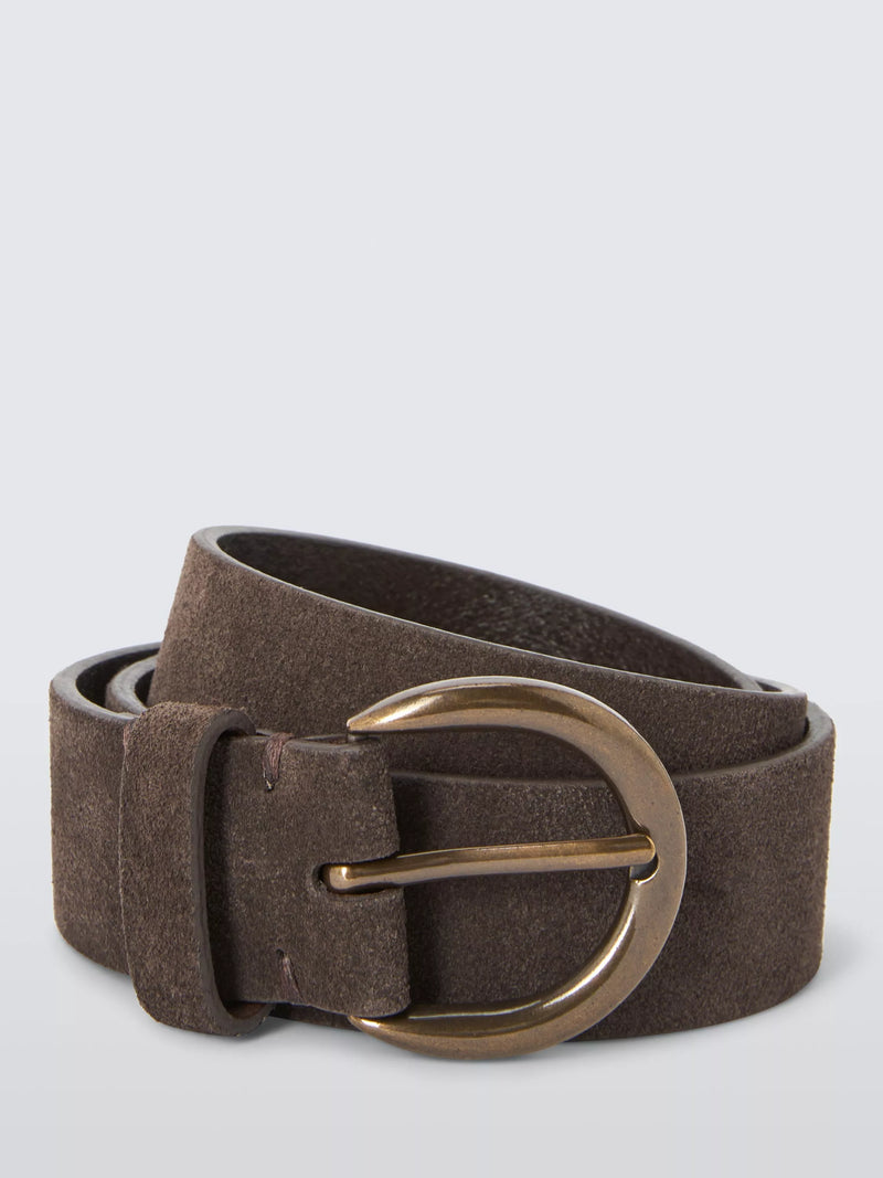 John Lewis Julia belt chocolate suede (British brand)