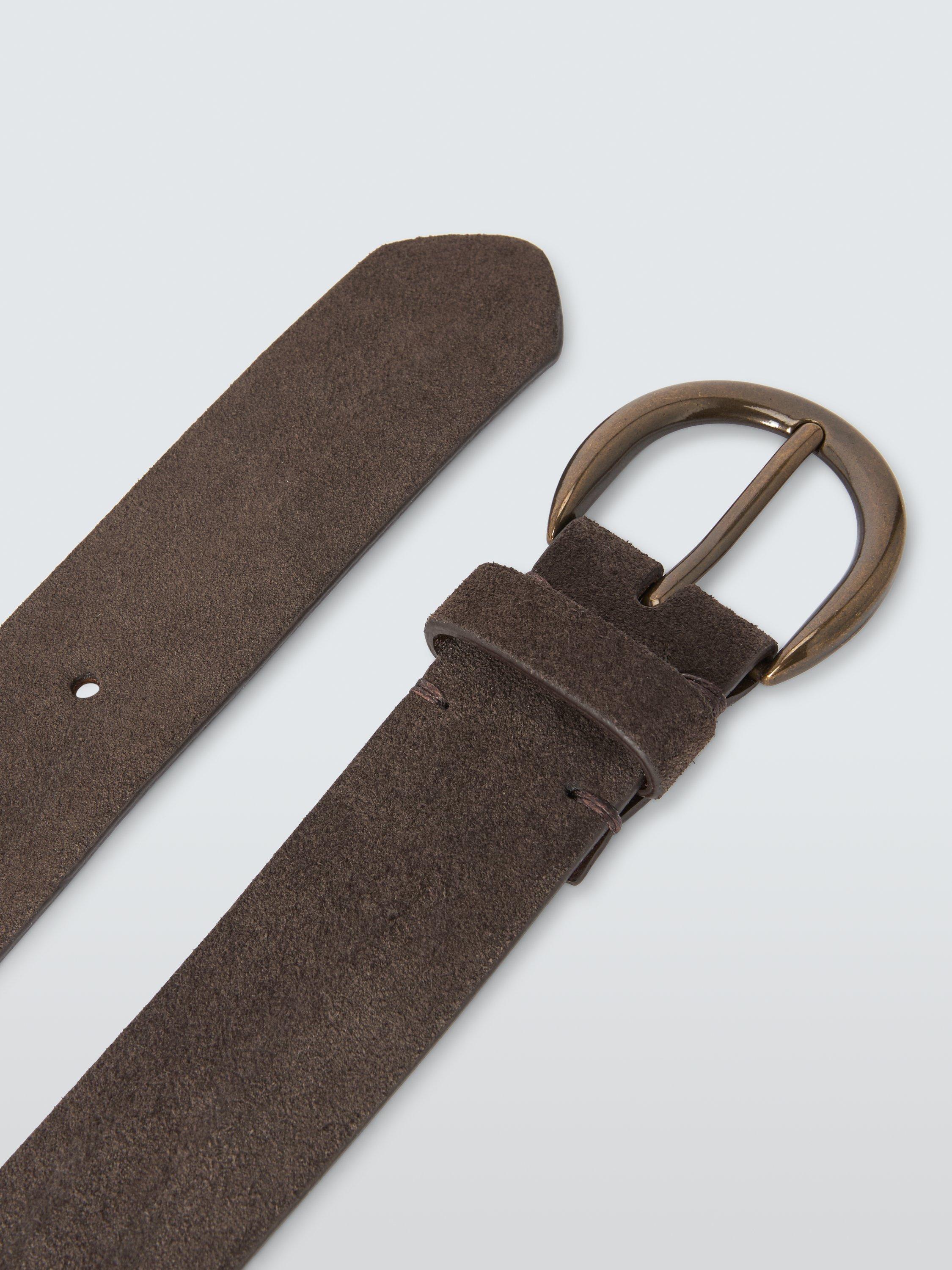 John Lewis Julia belt chocolate suede (British brand)