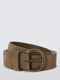 John Lewis Julia Belt, Chocolate Suede
