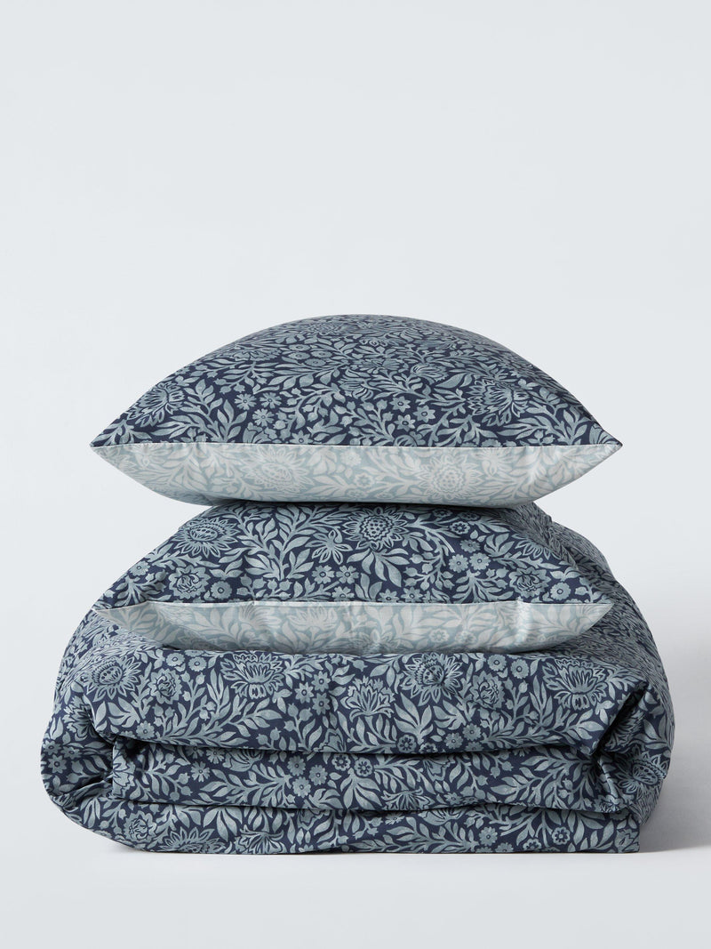 John Lewis Hidcote pure cotton percale duvet cover set single, imported from the UK