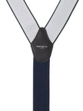 Hackett London leather trim braces green (British brand)