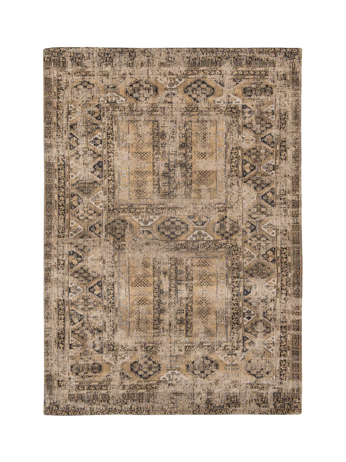 Louis De Poortere Hadschlu Agha gold rug - British product