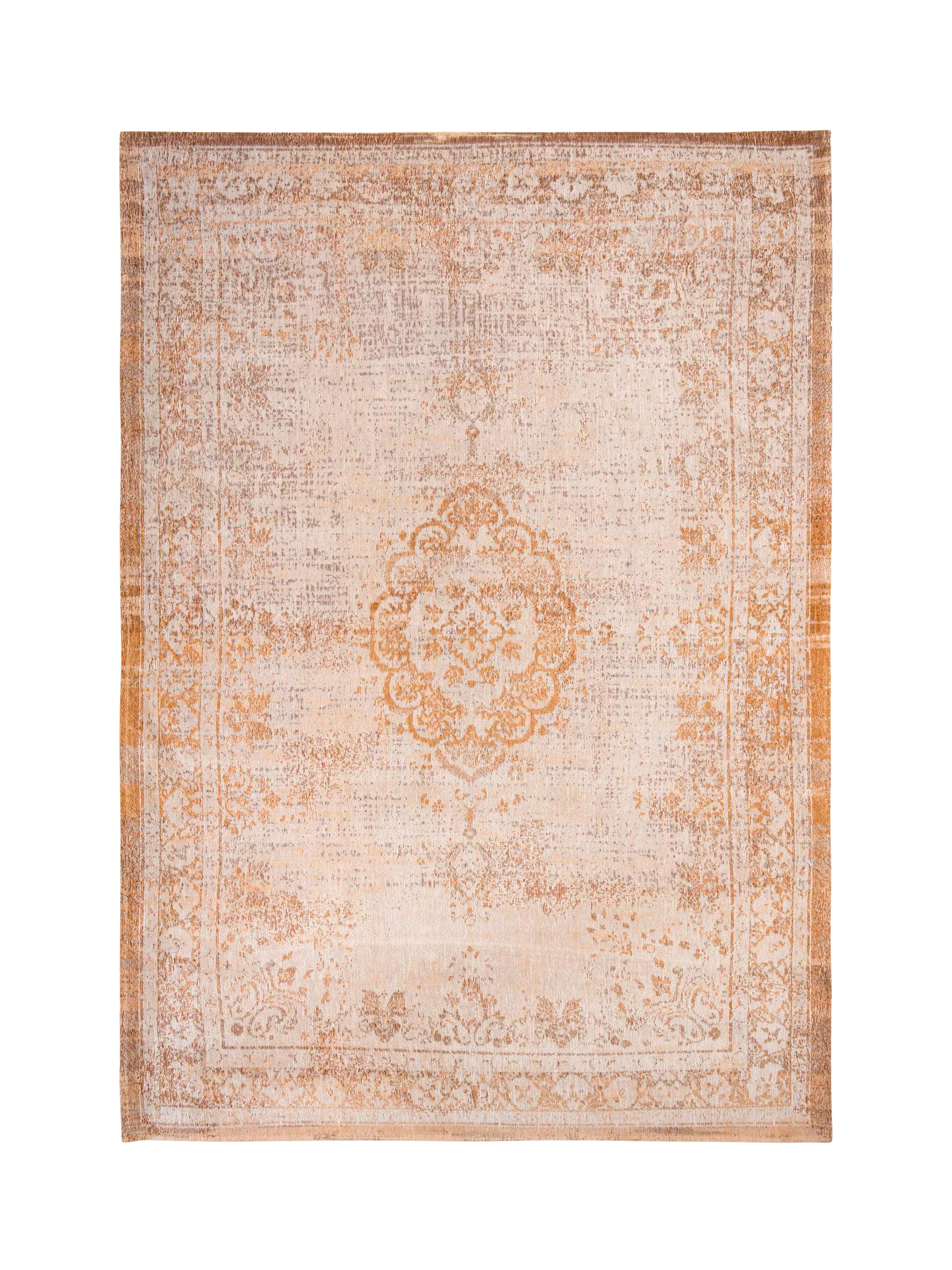 Louis De Poortere Medallion Rug, Salmon, L200 x W140cm