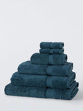 John Lewis Egyptian Guest Towel, Loch Blue