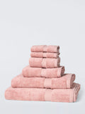 John Lewis Egyptian Guest Towel, Deep Plaster