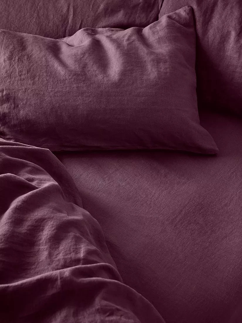 Piglet in Bed Linen Blend Fitted Sheet - Single