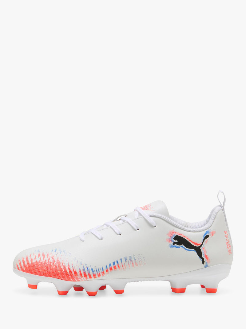 PUMA FUTURE 8 PLAY junior football boots White/Gold, imported from the UK