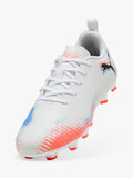 PUMA FUTURE 8 PLAY junior football boots White/Gold, imported from the UK