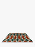Scion Hatch pure wool rug rust 120x180cm, imported from the UK