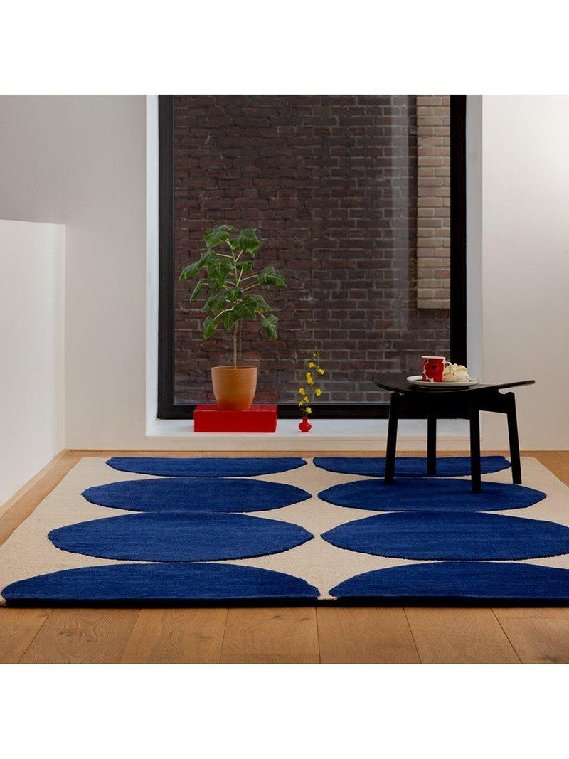 Marimekko pure wool Kivet hand tufted rug 200x140cm (British brand)