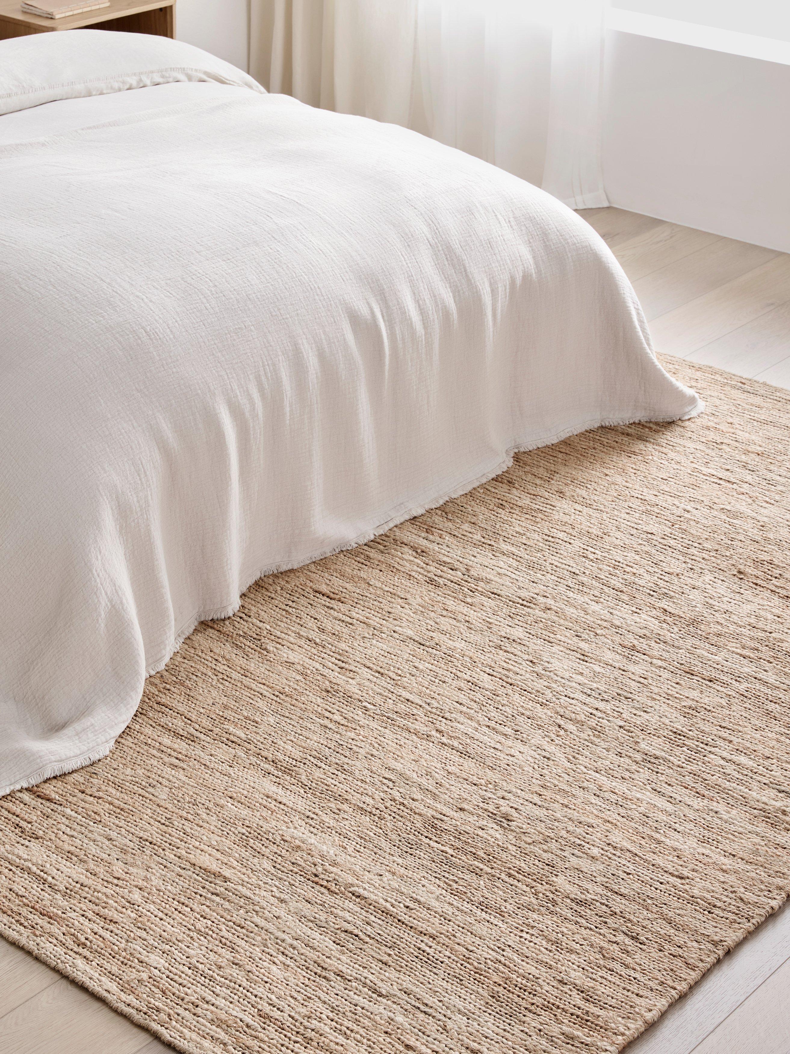 John Lewis Sumak jute rug 180x120cm (British brand)