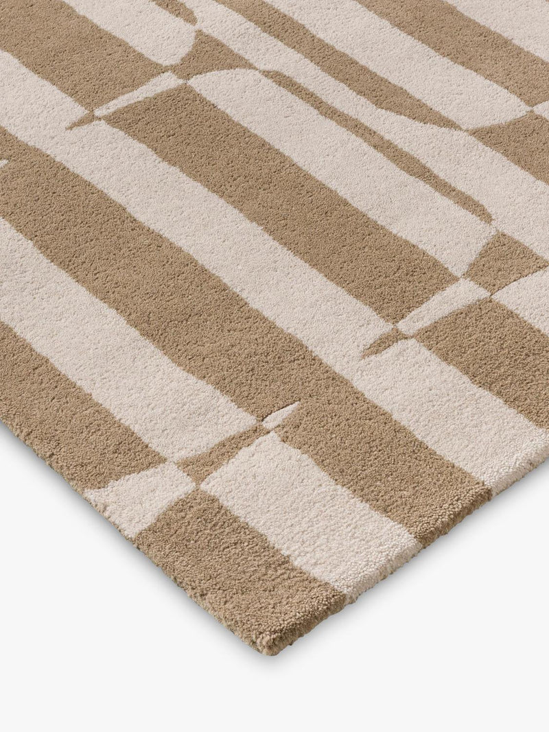 Scion Lohko Stripe pure wool rug 180x120cm - British product