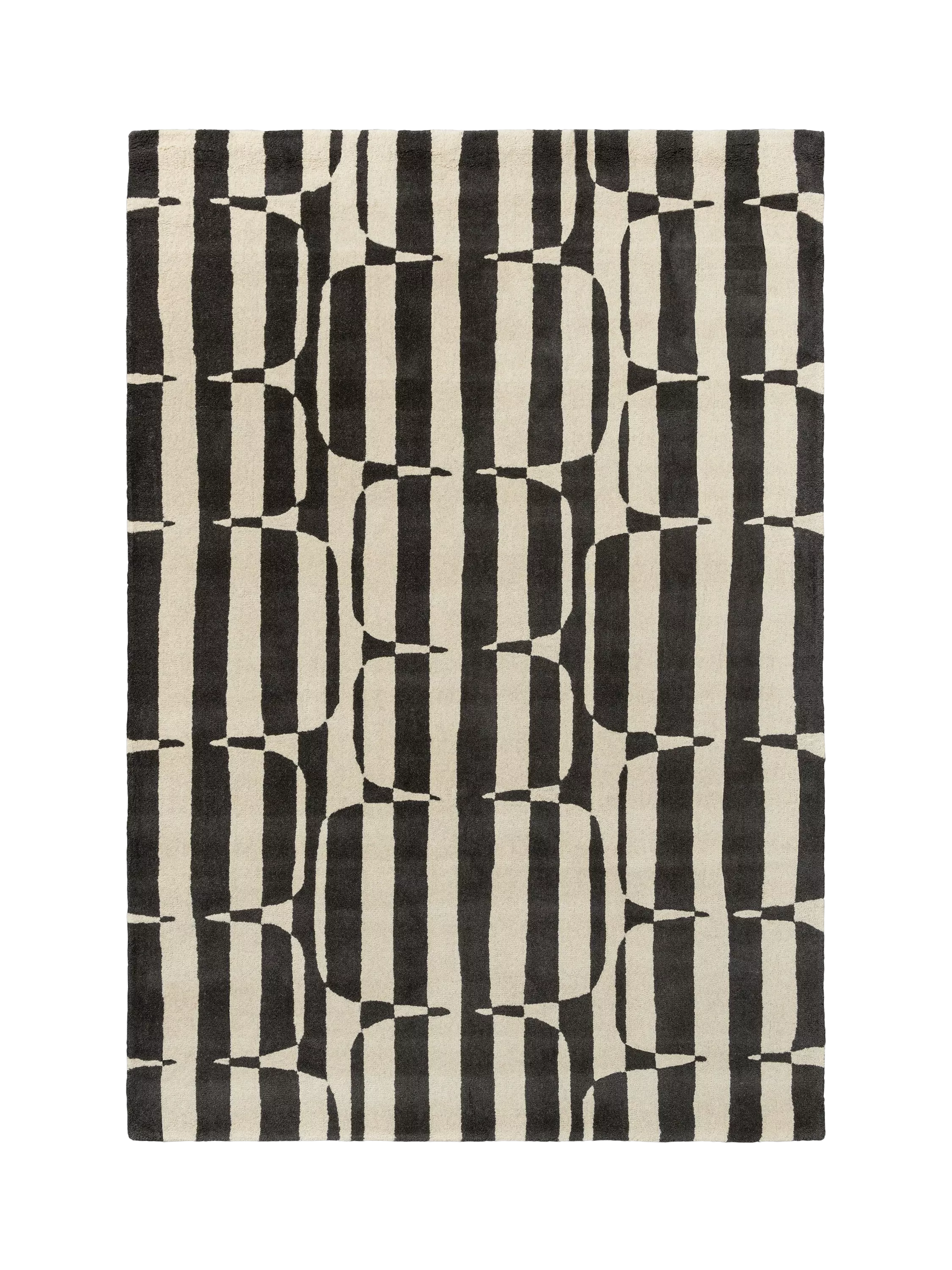 Scion Lohko Stripe pure wool rug 180x120cm - British product