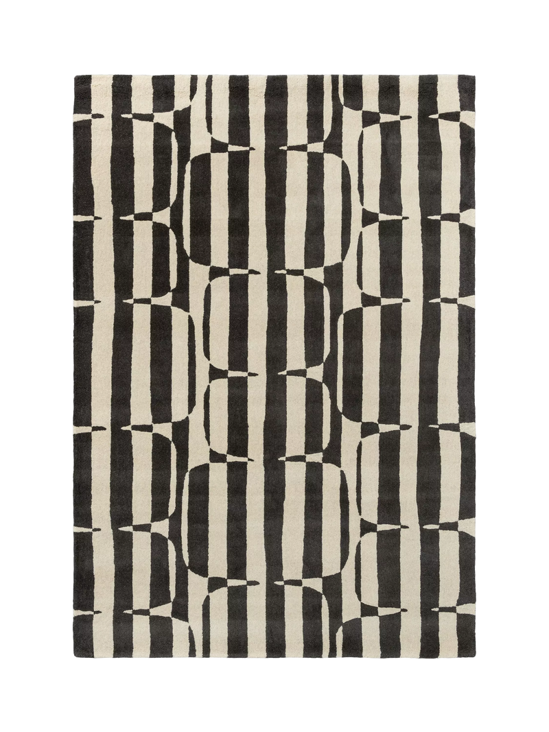 Scion Lohko Stripe pure wool rug 180x120cm - British product