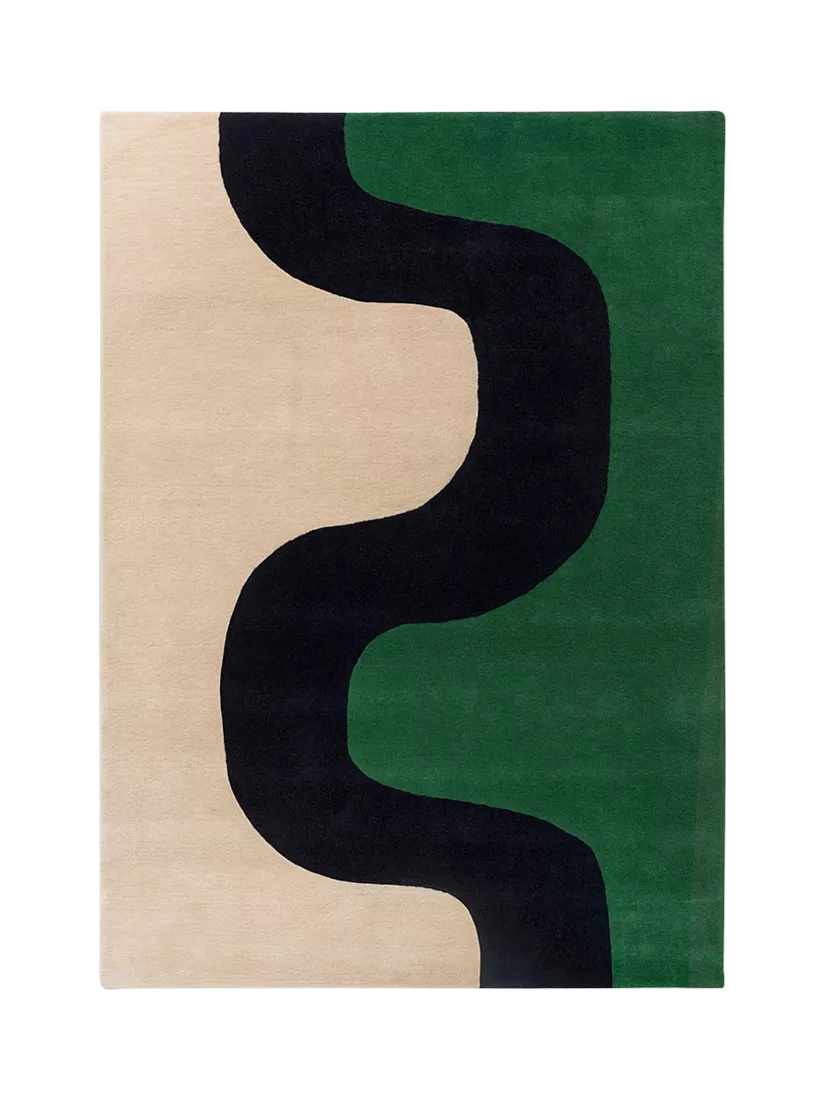 Marimekko Seireeni wool rug 200x140cm, imported from the UK