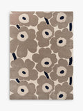 Marimekko Unikko floral pure wool rug 200x140cm, UK version