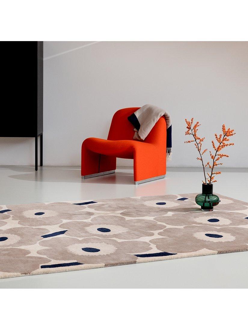 Marimekko Unikko floral pure wool rug 200x140cm, UK version