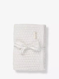 The Little Tailor Baby Cotton Pointelle Blanket