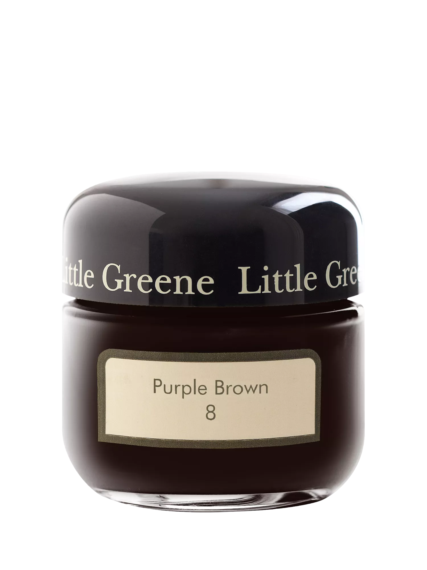 The Little Greene Paint Company matt emulsion paint Browns 2.5L, imported from the UK