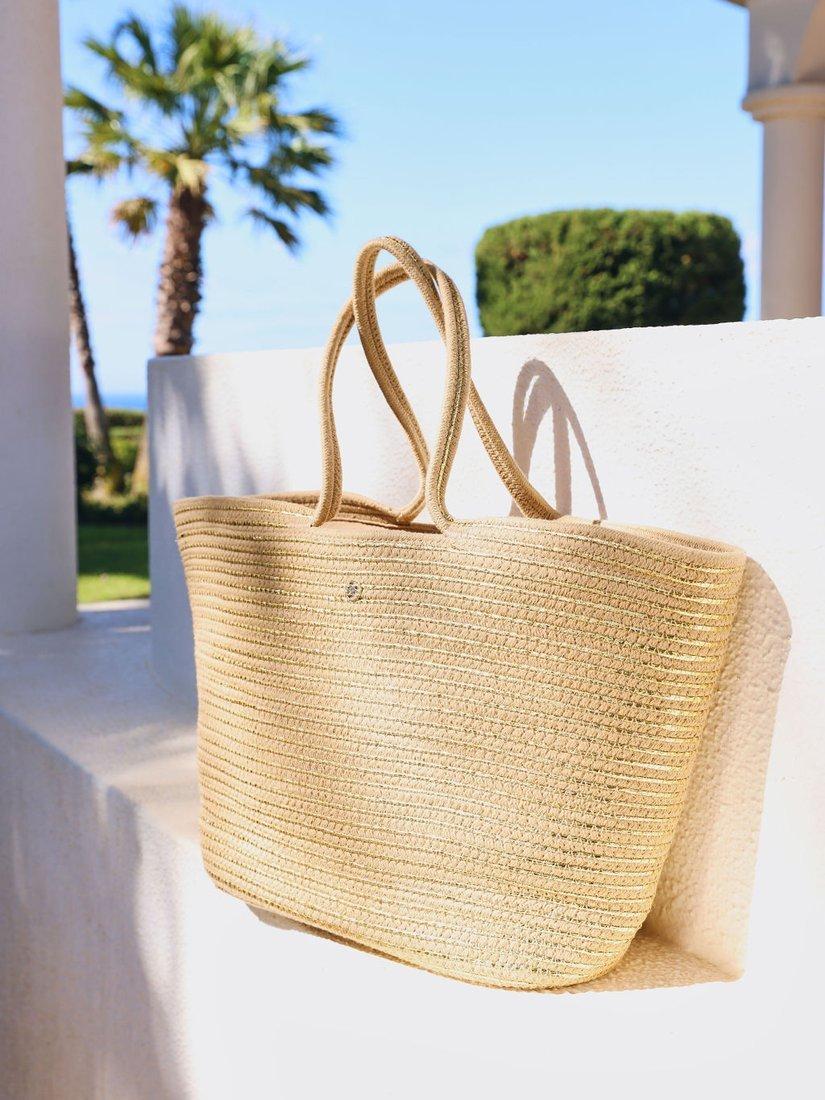 Seaspray Isabella metallic shoulder bag - British product