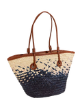 Seaspray paper woven tote bag cream, imported from the UK
