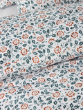 John Lewis Marlow trailing cotton duvet cover set double floral - British product