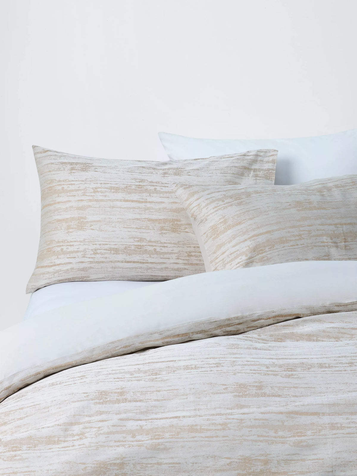John Lewis Avisa champagne pure cotton jacquard bedding (British brand)