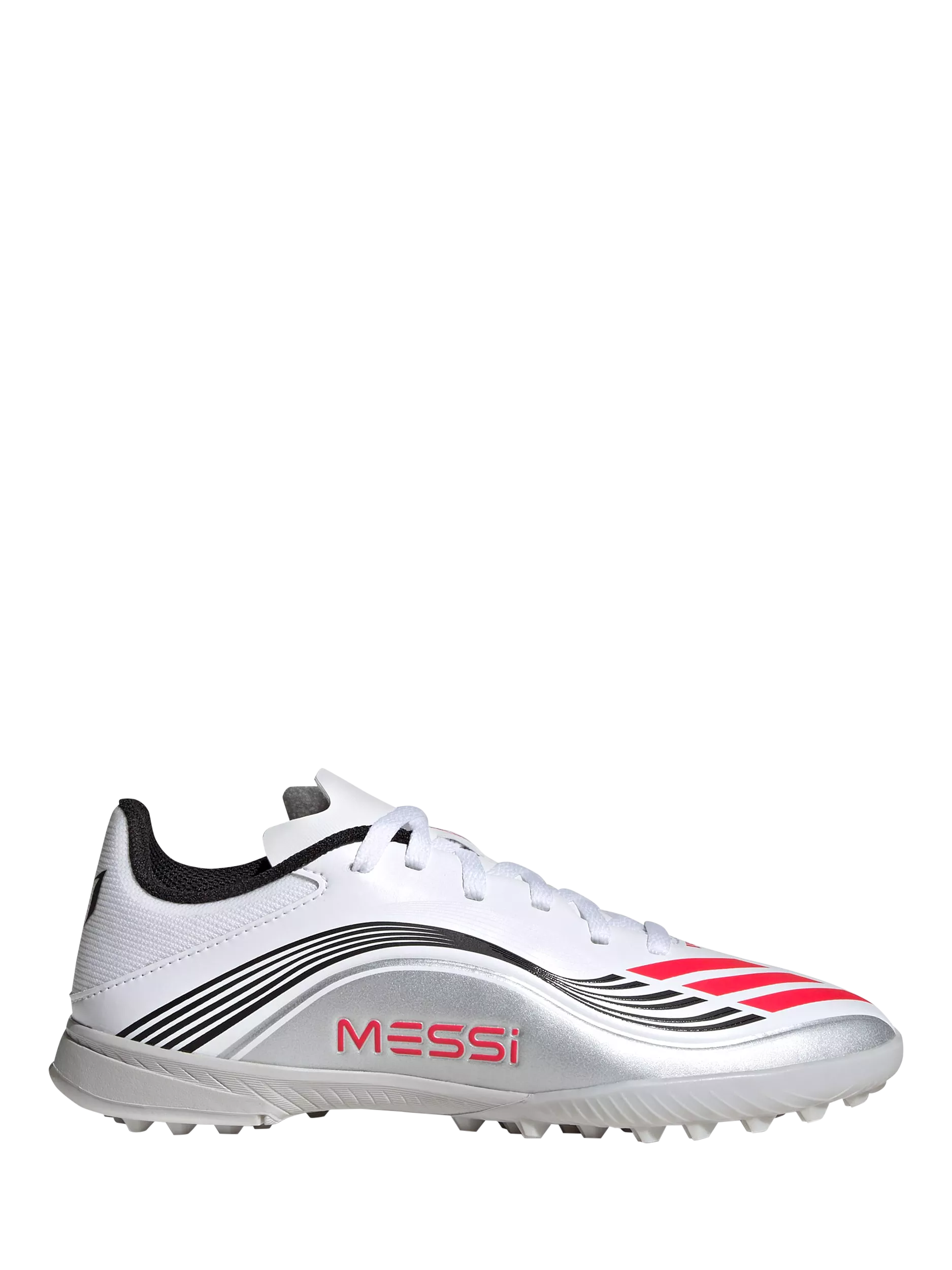 adidas kids football boots F50 League Messi white (British brand)