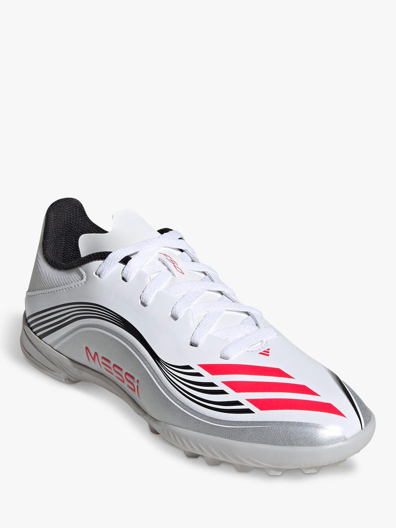 adidas kids football boots F50 League Messi white (British brand)