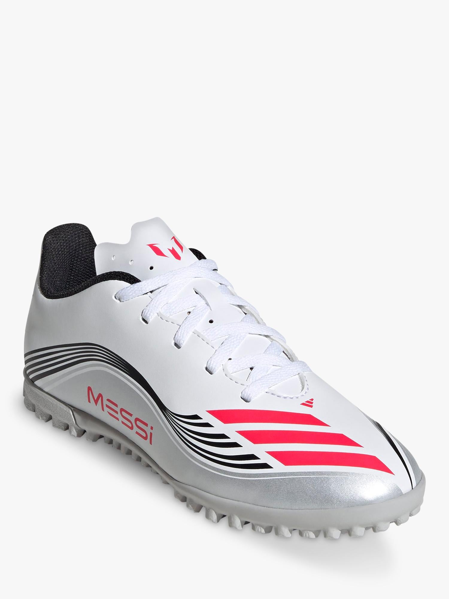 adidas F50 Club Lionel Messi football boots for kids, White, UK version