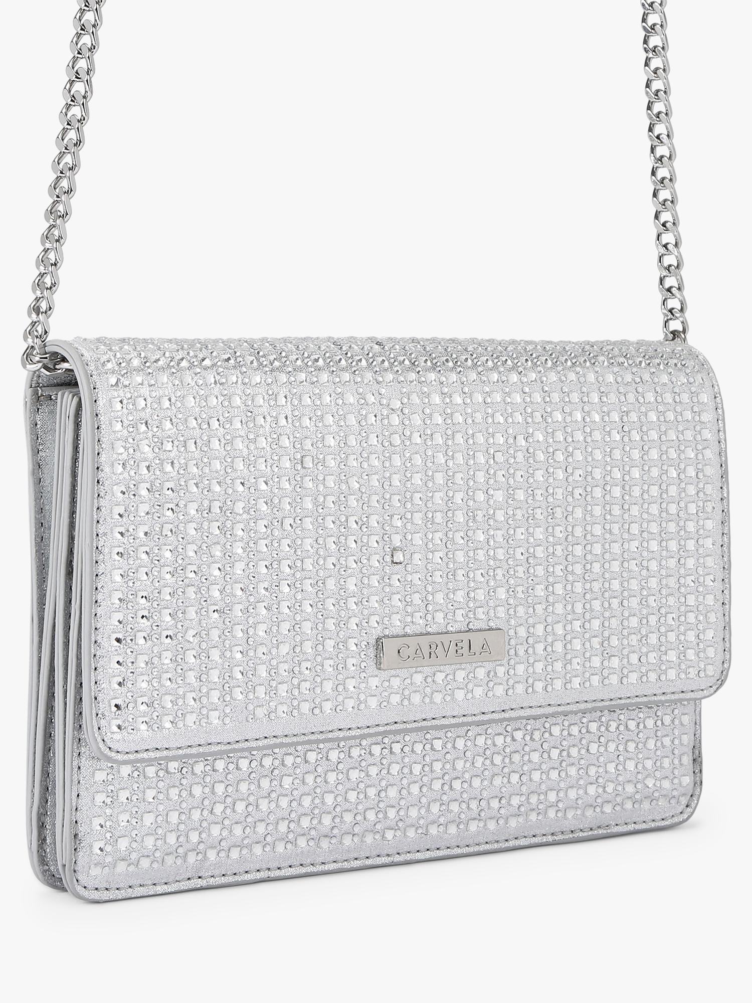Carvela Kianni Jewel clutch bag with embellishment (British brand)