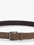 BOSS Ronnie suede belt in light brown, UK version
