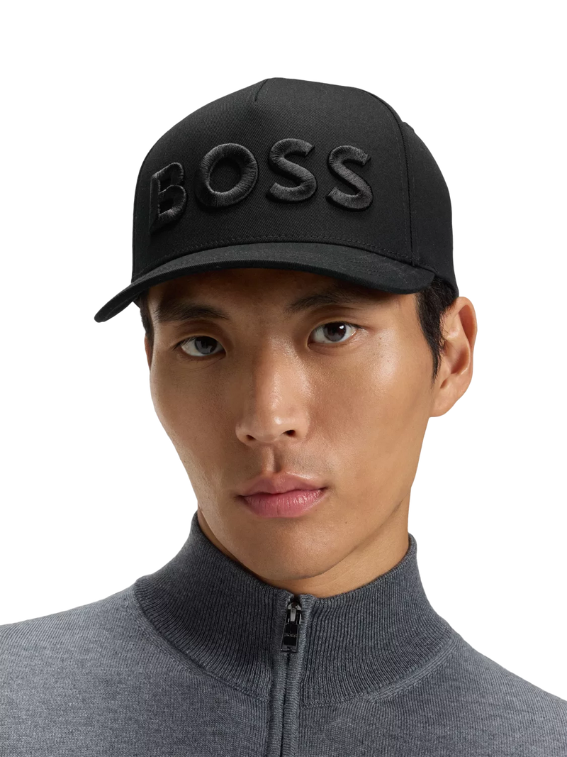 BOSS black logo baseball cap, UK version