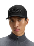 BOSS black logo baseball cap, UK version