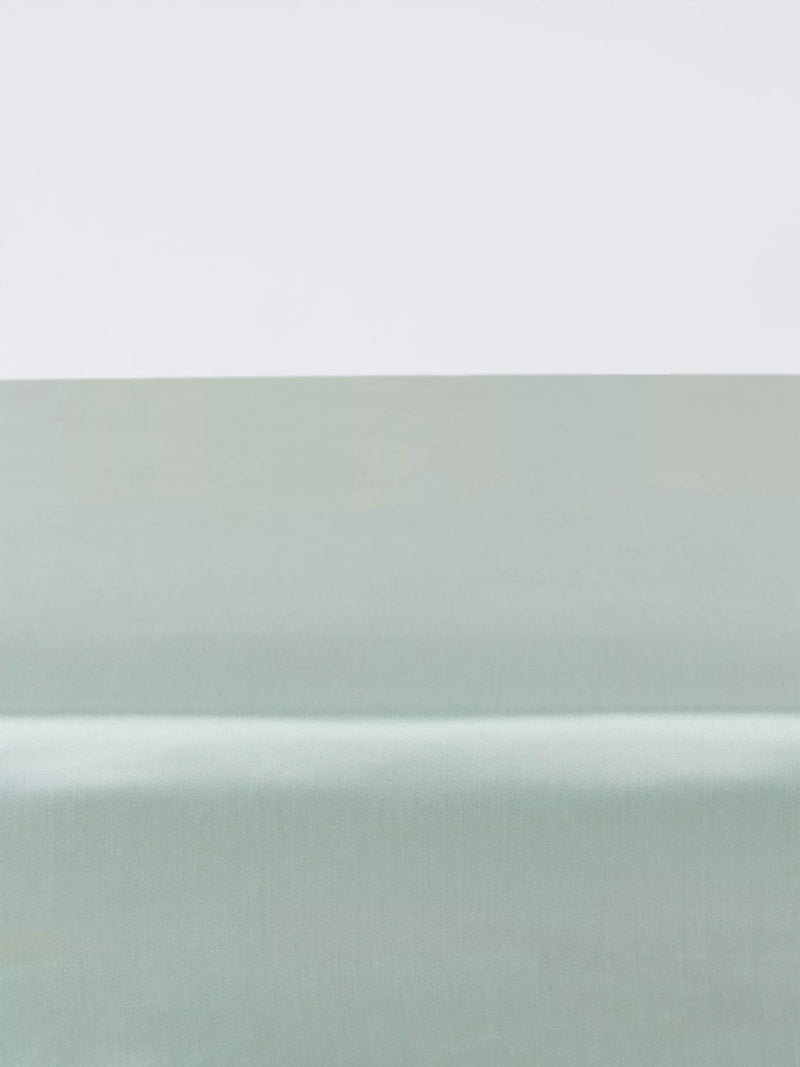 John Lewis The Ultimate Collection Luxury Egyptian Cotton Sateen 800 Thread Count Deep Fitted Sheet - Ice Blue / Super king