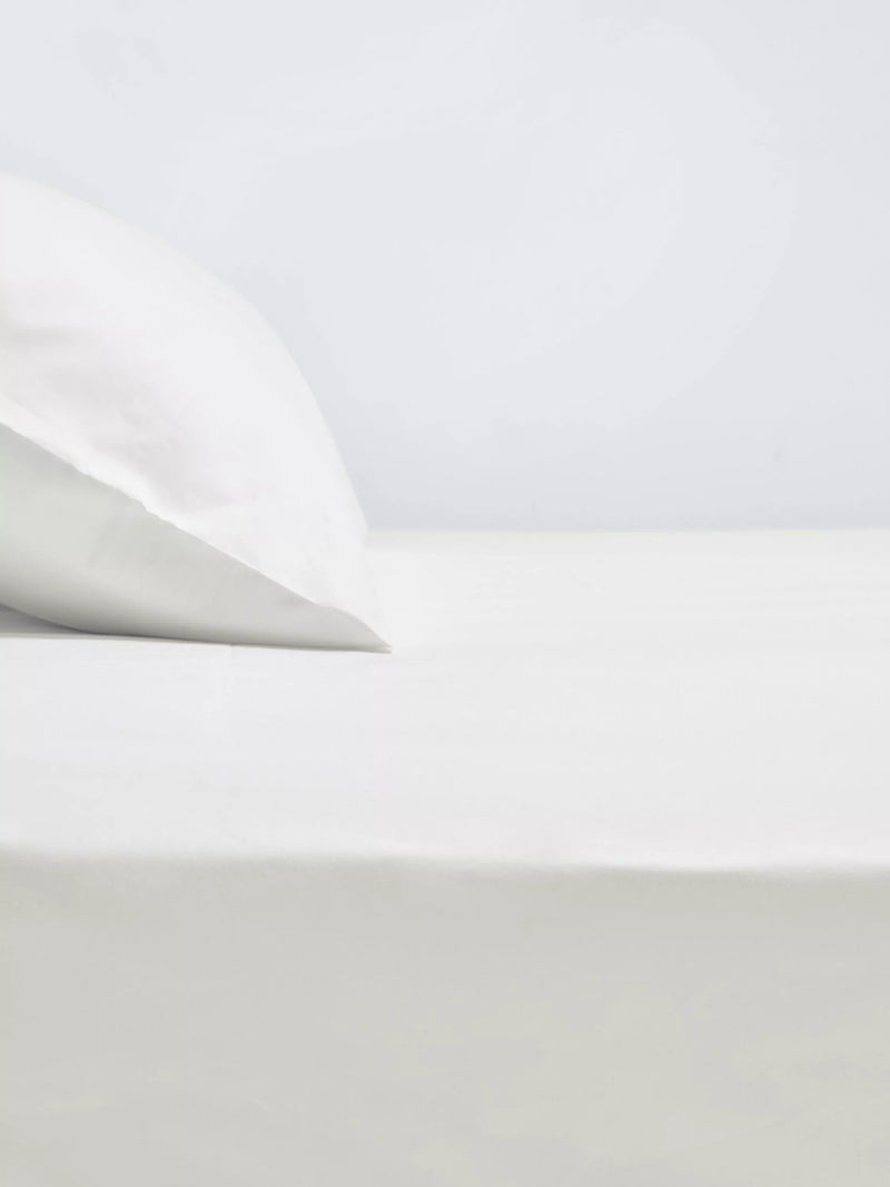 John Lewis Egyptian cotton sateen fitted sheet 600 thread count (British brand)