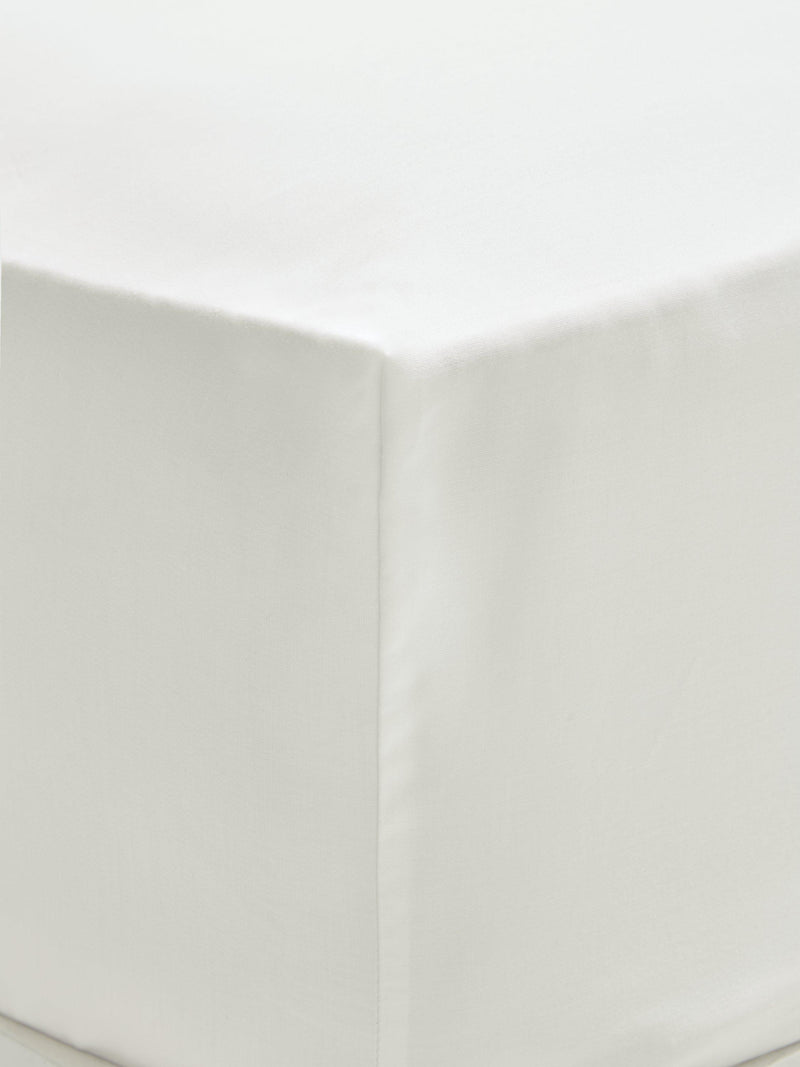 John Lewis Egyptian cotton sateen fitted sheet 600 thread count (British brand)