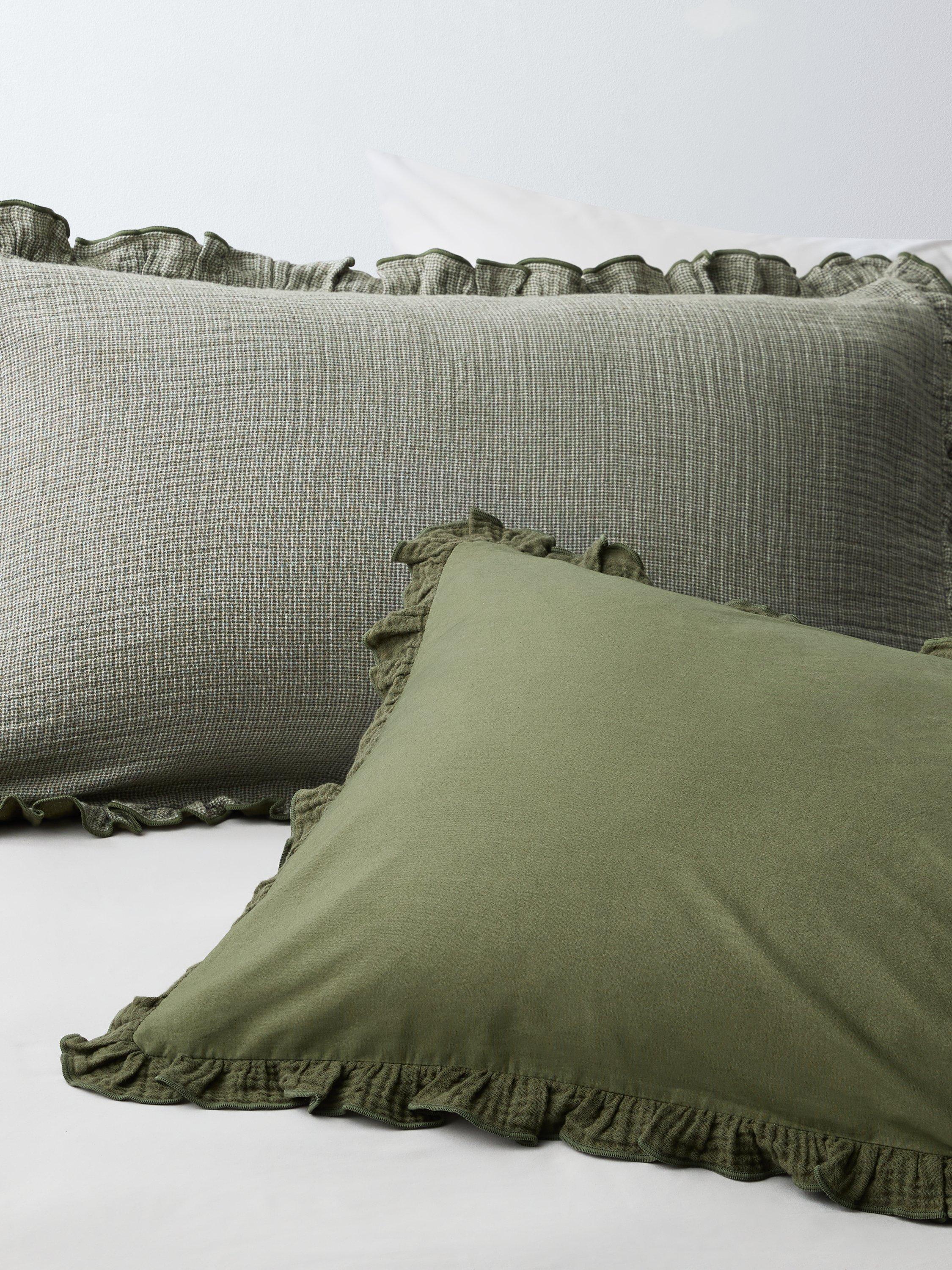 John Lewis Belvoir pure cotton gauze duvet cover set double, imported from the UK