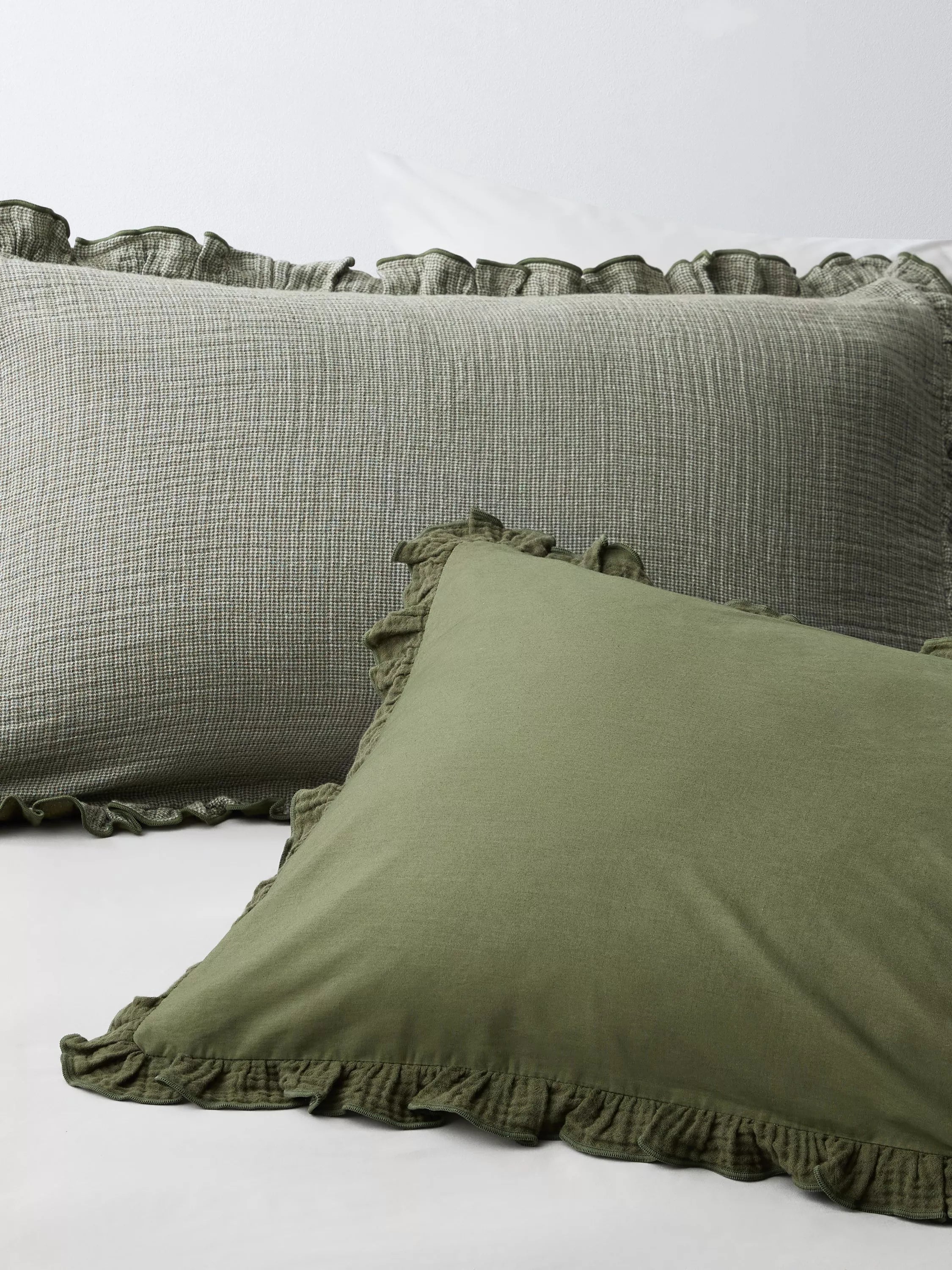 John Lewis Belvoir pure cotton gauze duvet cover set double, imported from the UK