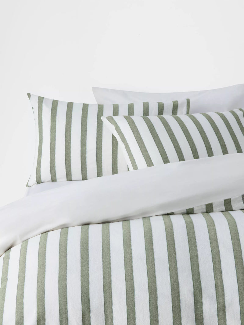 John Lewis stitch stripe duvet cover set double (British brand)