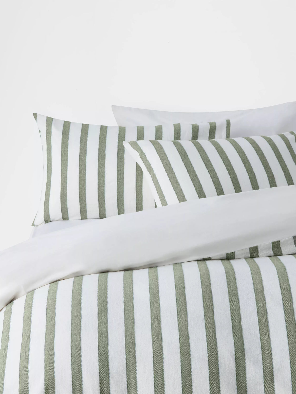 John Lewis stitch stripe duvet cover set double (British brand)