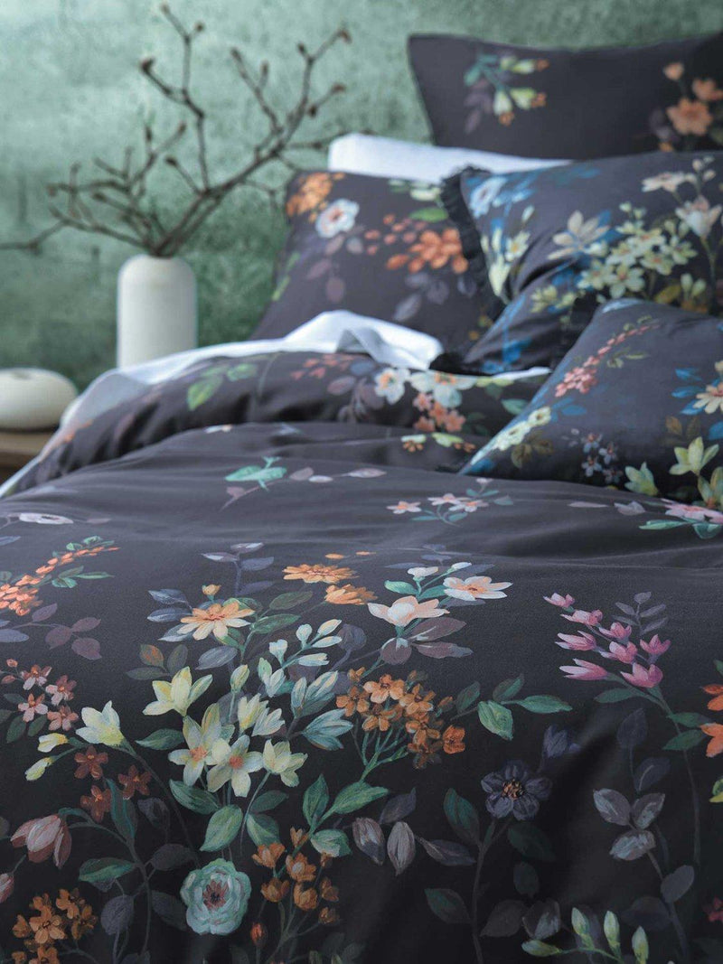 MM Linen Ciana duvet cover set double cotton sateen, UK version