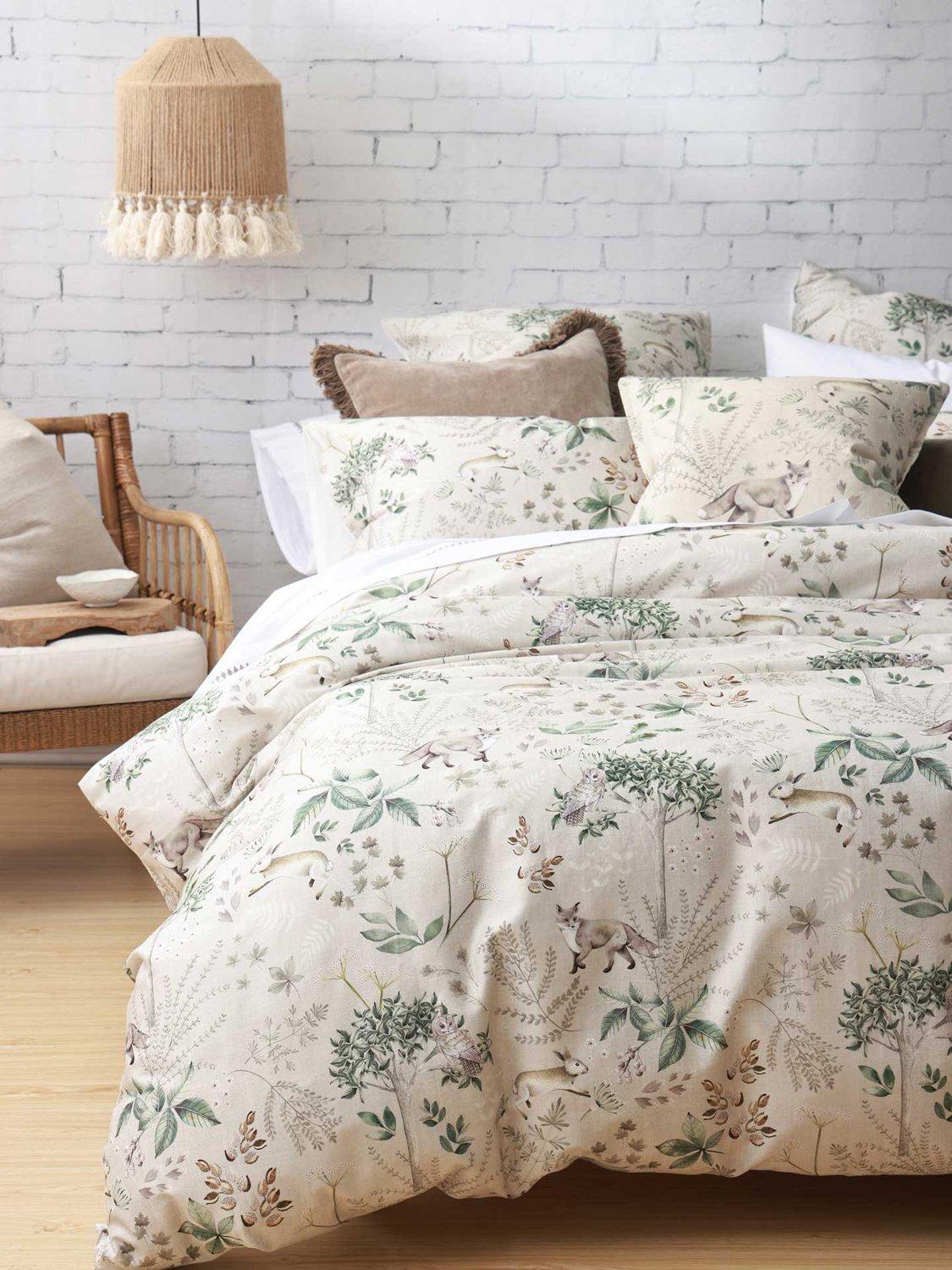 MM Linen Briar duvet cover set double size animal print, UK version