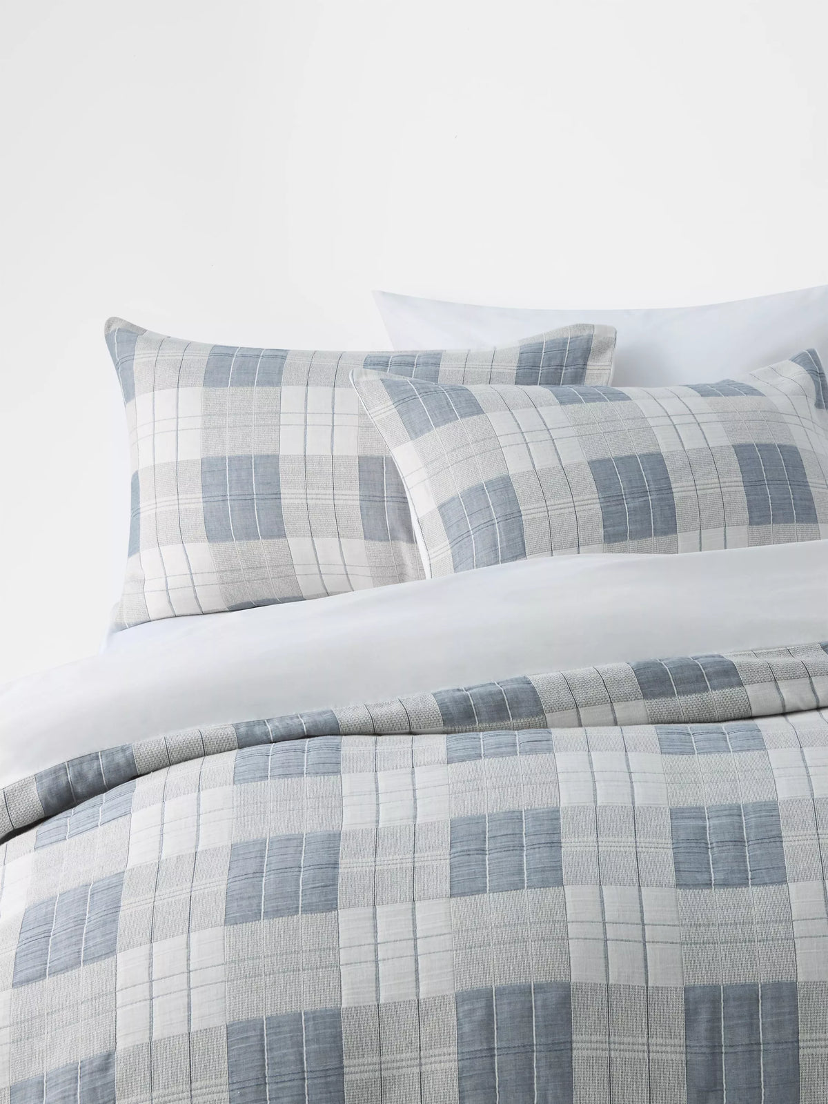 John Lewis Warwick pure cotton gauze duvet cover set double - British product