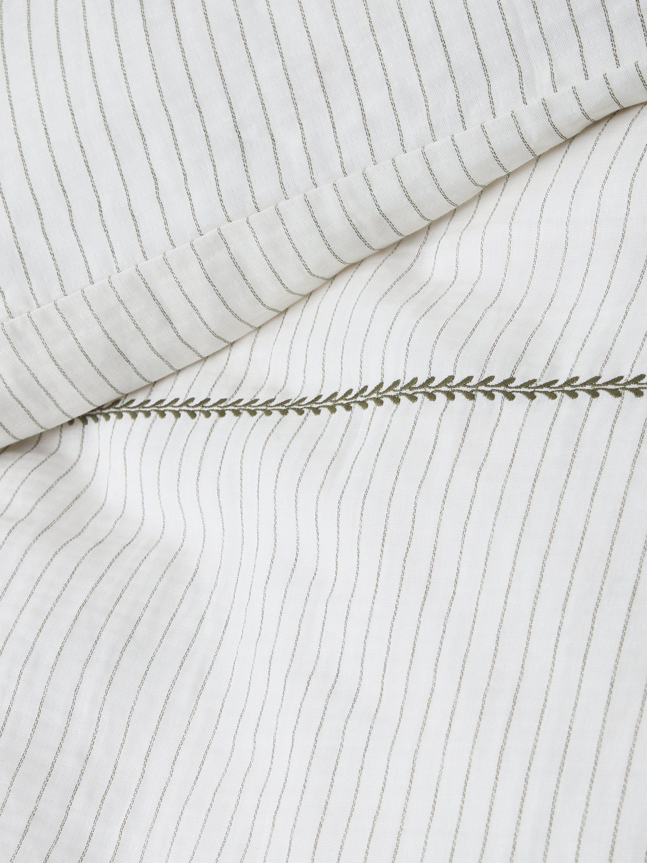 John Lewis stripe duvet cover set double (British brand)
